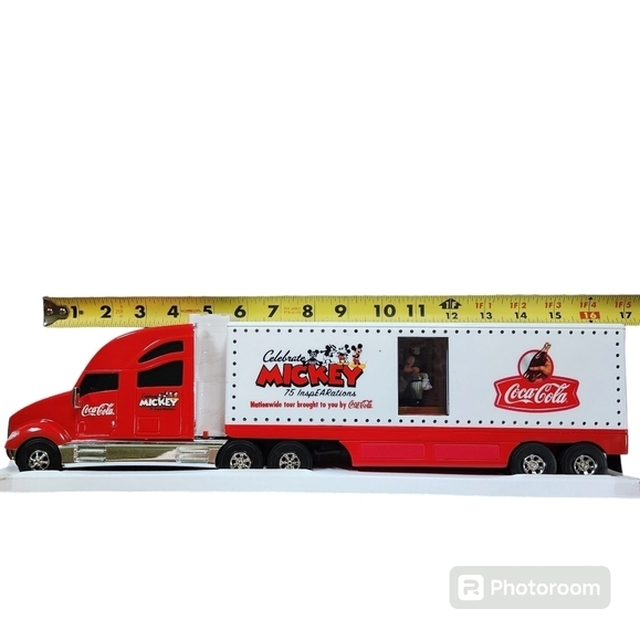 Vintage Disney Mickey Mouse Coca-Cola Limited Edition Collectible Tour Carrier - Picture 14 of 14